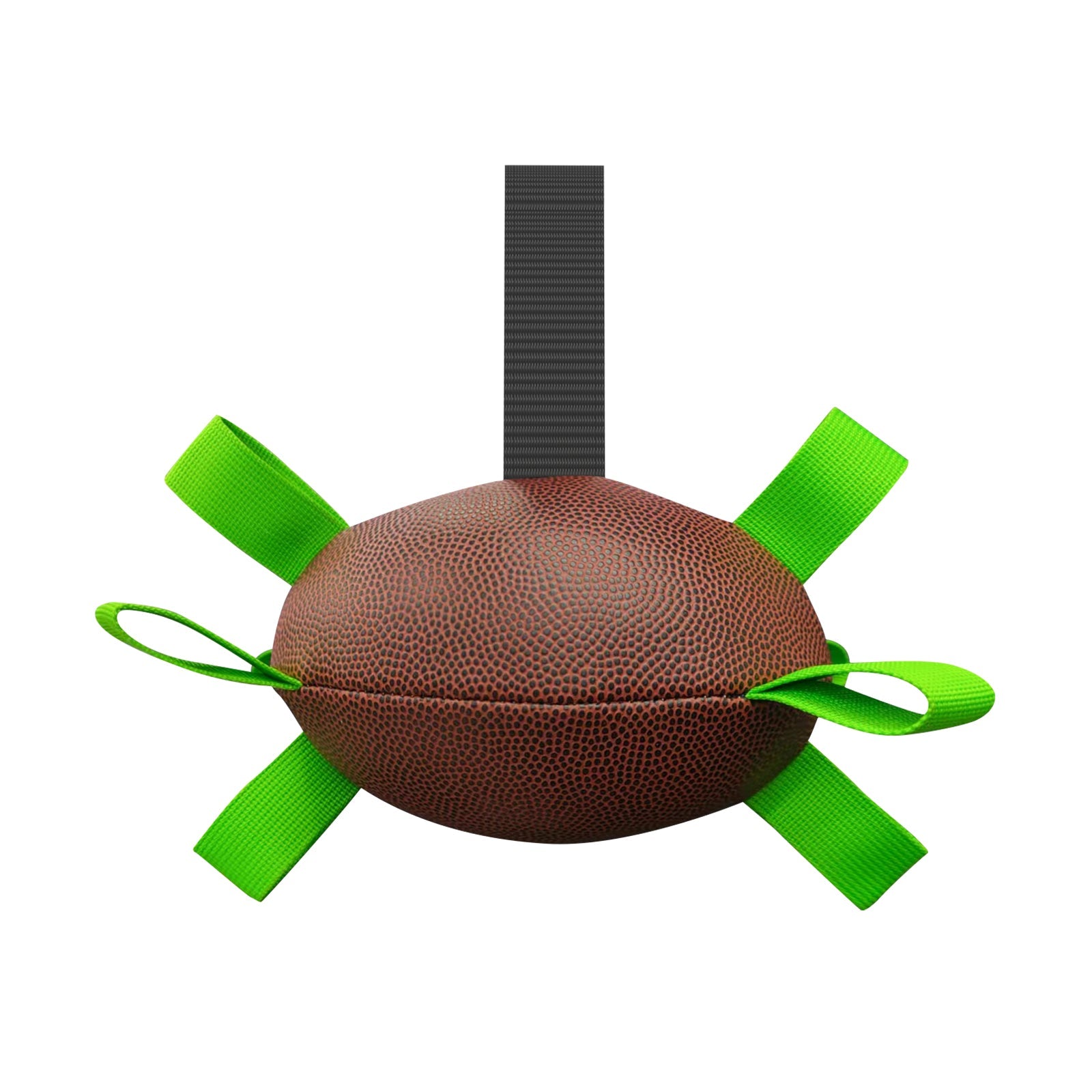 Interactive Dog Soccer Ball Toy – Durable Dog Football with Nylon Tabs for Outdoor Fetch & Training