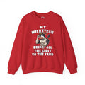 My Milksteak Brings All The Girls To The Yard Crewneck Sweatshirt