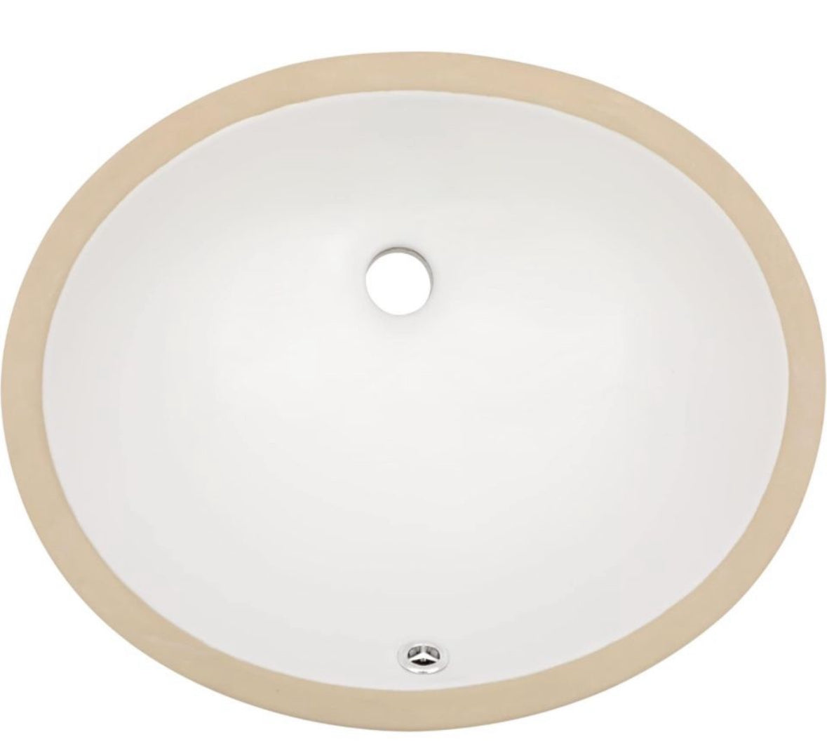 Pottery barn Dcolora Undermount Bathroom Sink Oval - Dcolora 16"x13" White Porcelain Ceramic Oval Vessel Sink Under Counter Lavatory Vanity Bath Sink Bowl Basin Wi