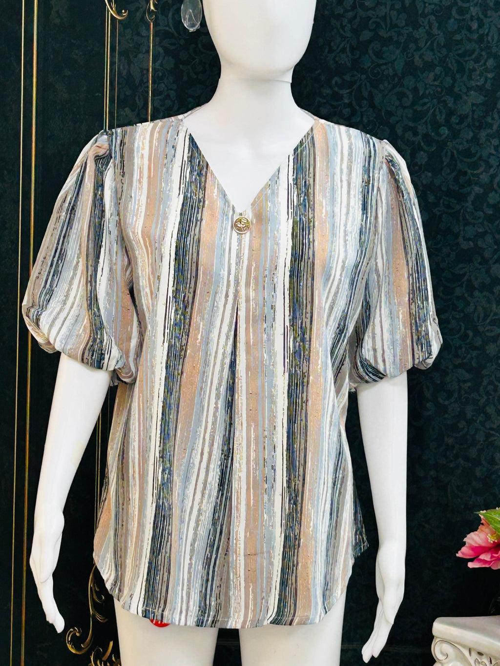 Chiffon short kurti