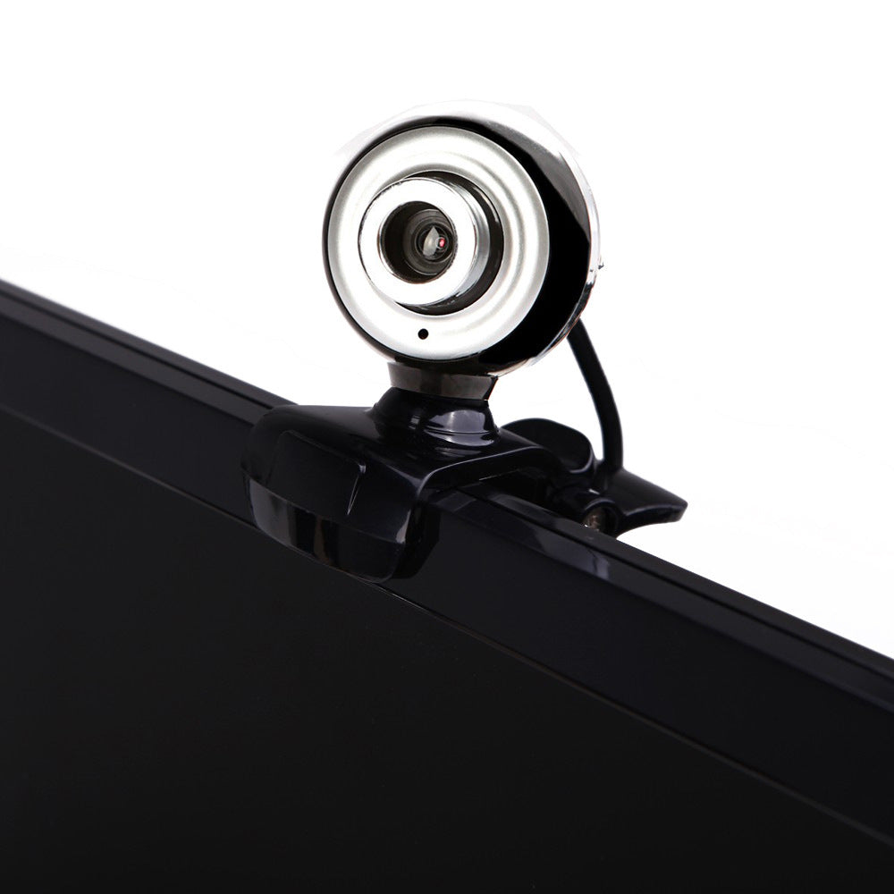 Online course with 480P high-definition camera and built-in sound-absorbing microphone for video recording