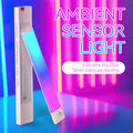 LED Under Cabinet Lighting Hardwired, Smart Adjustable White and RGB Dimmable Lights for Under Cabinets in Kitchen, Compatible with Alexa Google