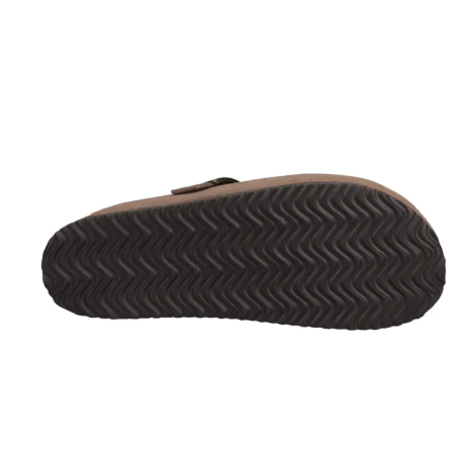 New In Box Khombu Mens Size 10 Taupe Faux Suede Damian Cork Slide On Mule Shoes