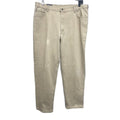 Lands End Mens Size 40 Regular 100% Cotton Straight Leg Denim Jeans w Pockets