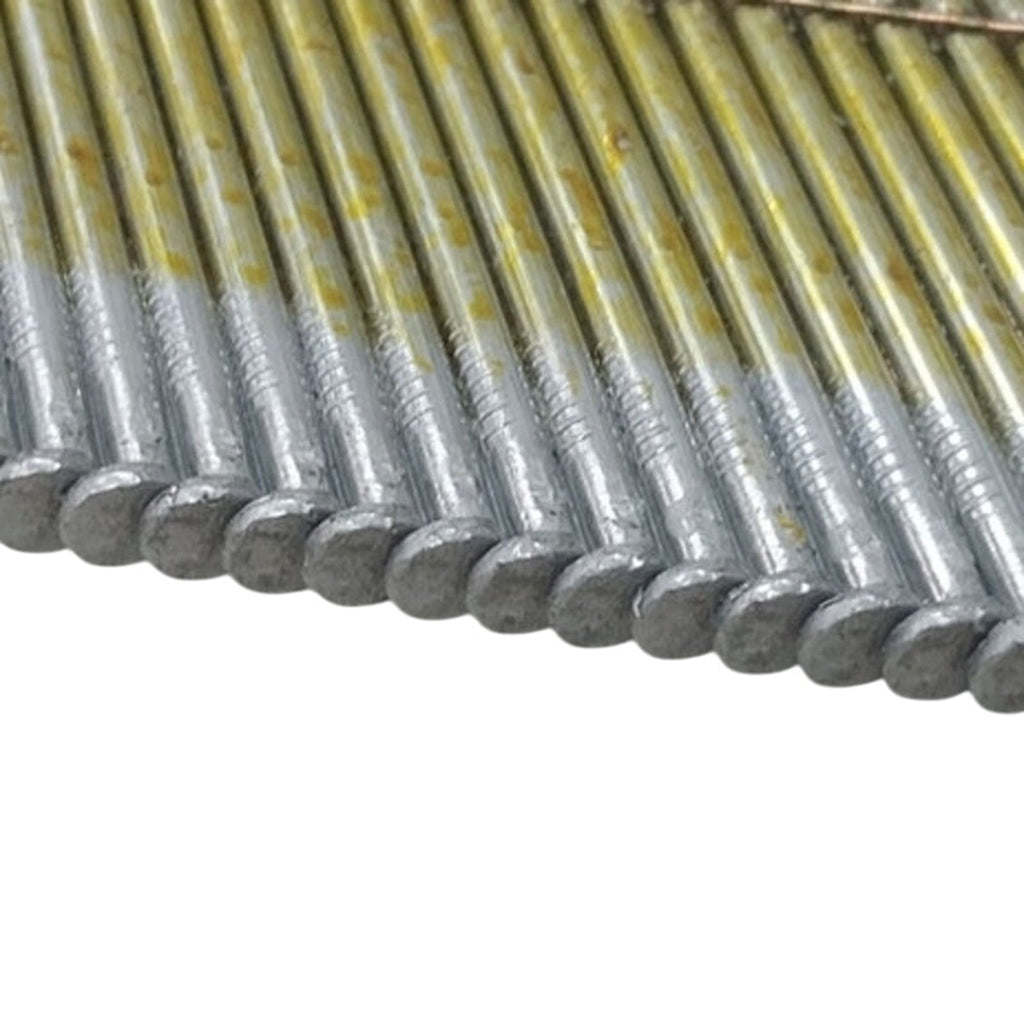 125 New Collated Bright Coated 3.25" 21 Degrees Framing Nails Open Box