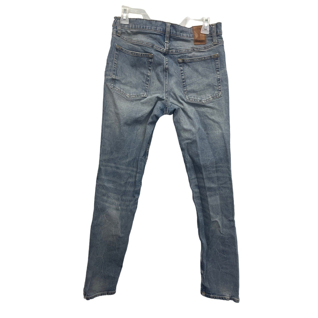 Good Fellow & Co Mens 29X30 Factory Whiskered & Faded Denim Skinny Jeans