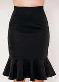 Women's Ruffle Hem Skirt