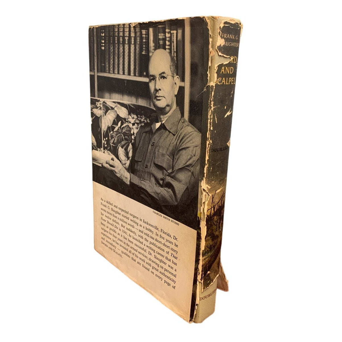 Vintage 1957 Sword and Scalpel Korean War Hardcover Book by Frank G. Slaughter