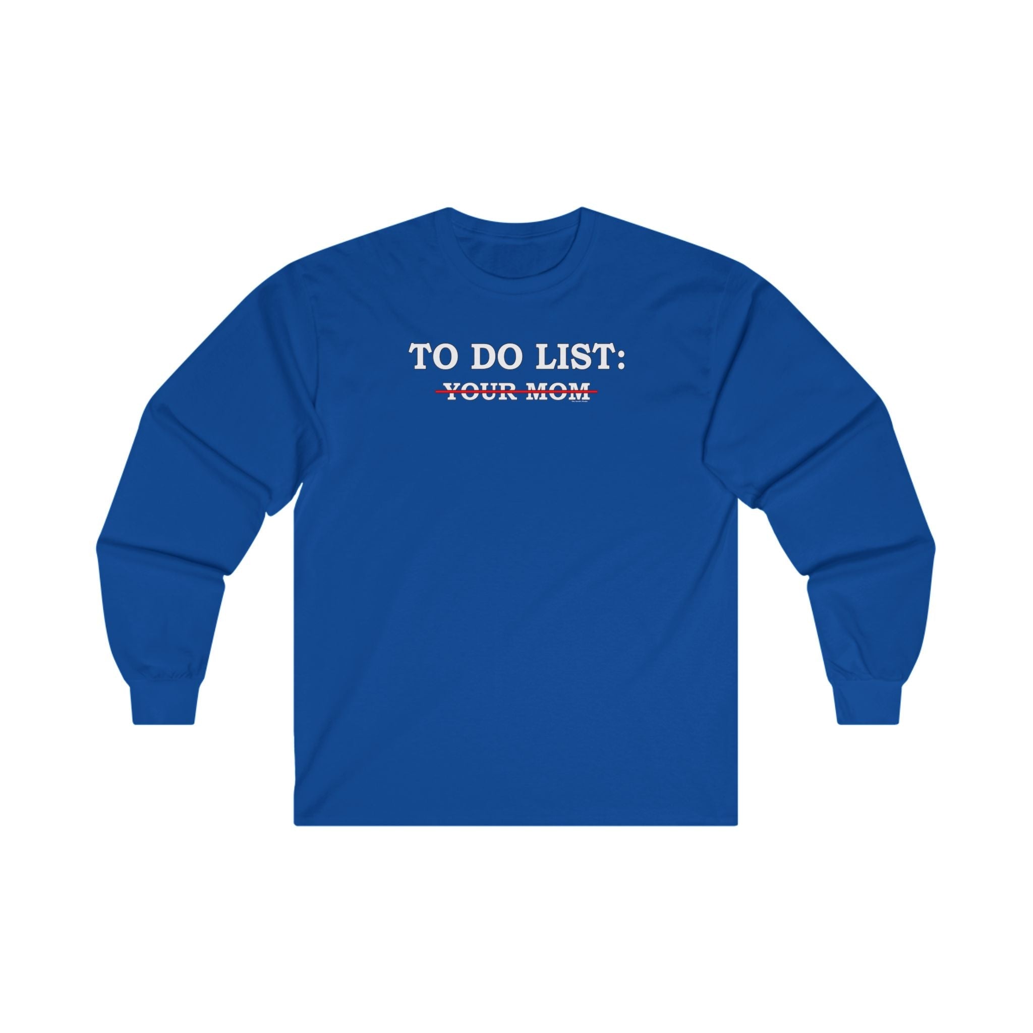 To Do List Long Sleeve Tee