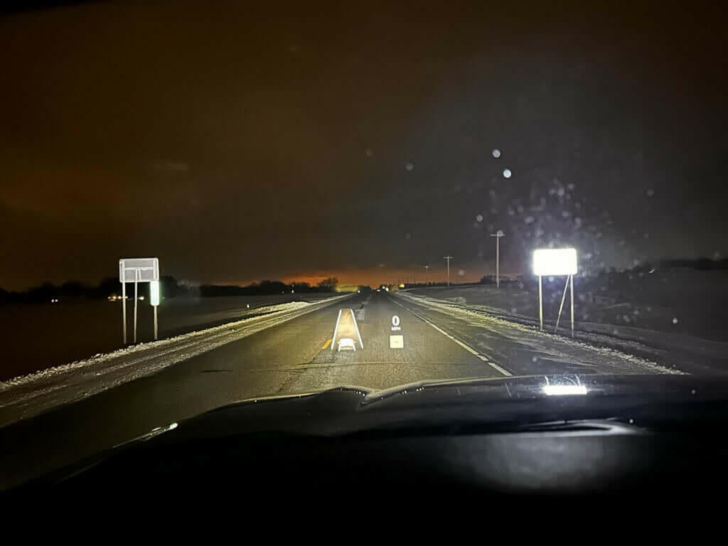 2019+ GMC Sierra 1500 Single 40in Light Bar - SLIM