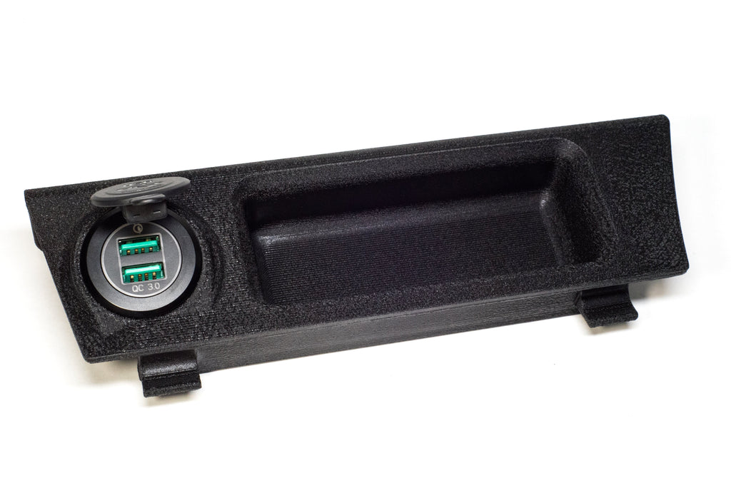 BMW E30 Center Console Dual QC USB