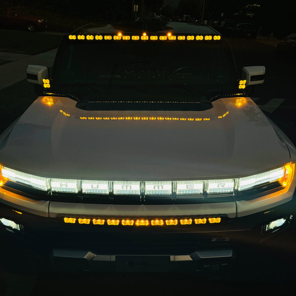 Hummer EV ditch lights PRO 2022+