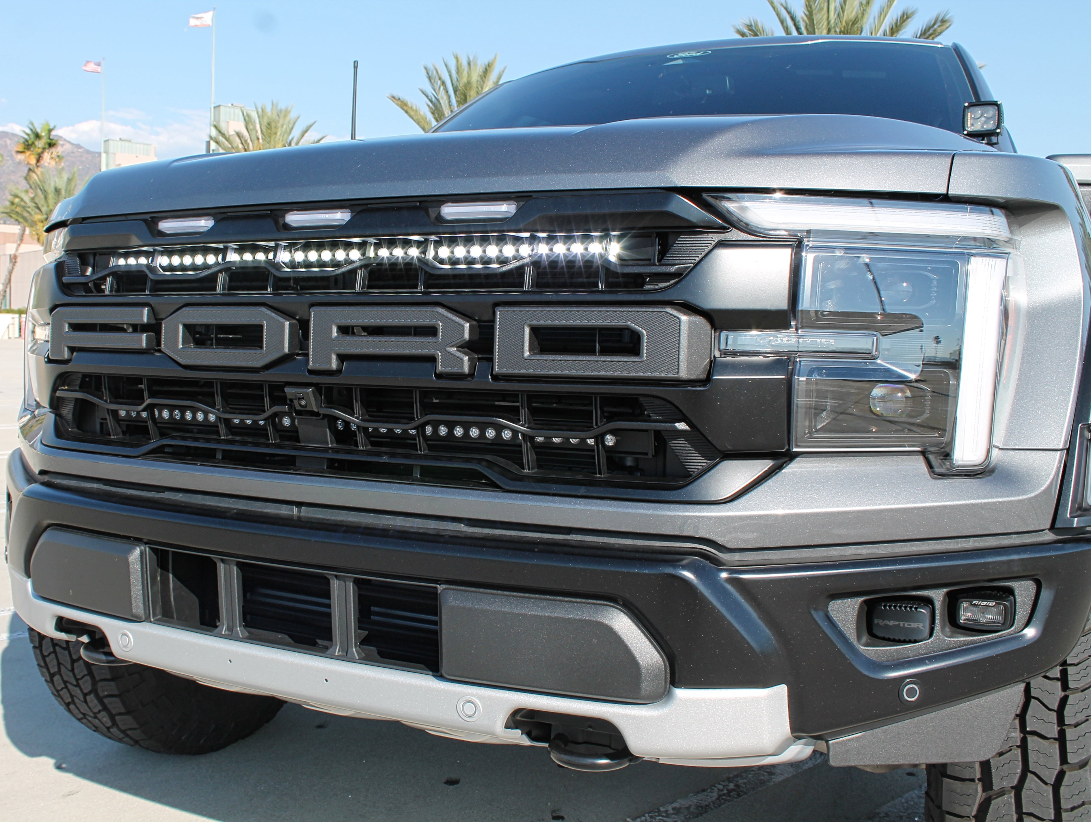2024+ Ford Raptor grille lightbar Gen 3 Single 40in Light Bar - Slim