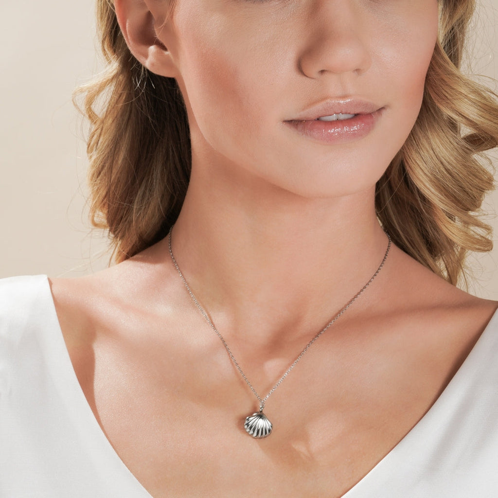 Treasure - Memorial Necklace for Human Ashes - Silver