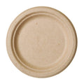 Vegware 9in Molded Fiber Plate Natural Brown (QTY:500)