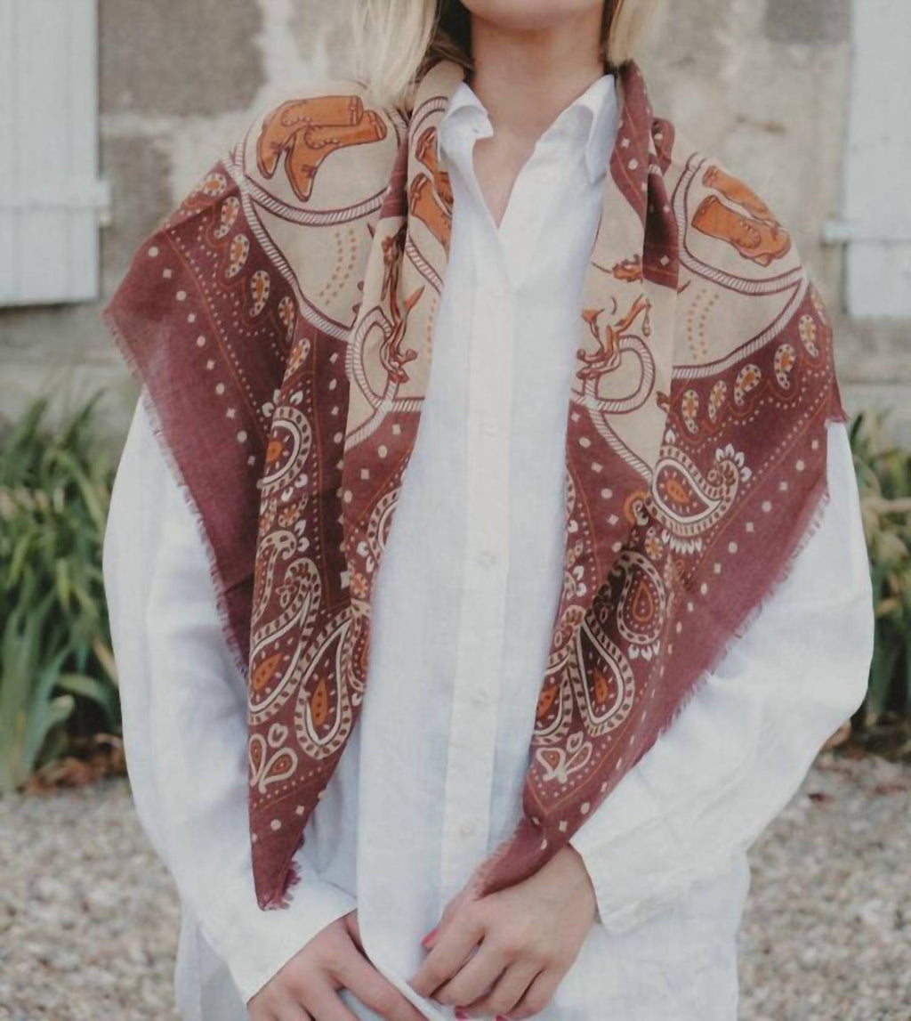 Women's Wool Blend Bandana