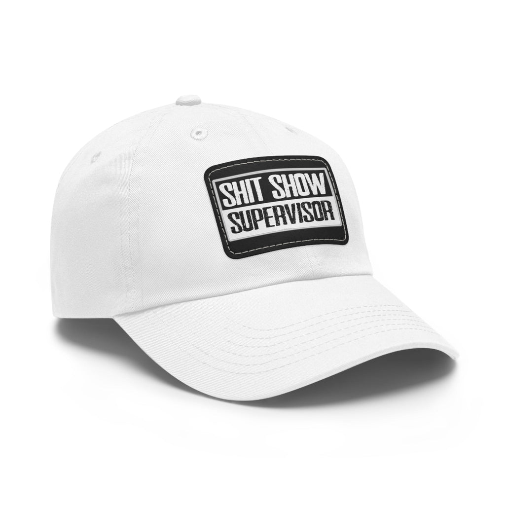 Shit Show Supervisor Hat with Leather Patch