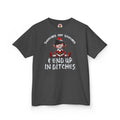 Snitches Get Stitches Kids T-Shirt