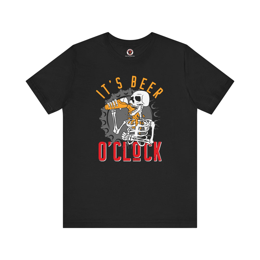 It's Beer O'Clock Skeleton T-Shirt