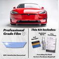 Tesla Model S (2021+) Partial Hood PPF Protection Kit - Pre-Cut