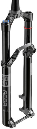 RockShox Reba Gold Isolator RL Suspension Fork - 29" 100 mm 15 x 110 mm 44 mm Offset Gloss BLK 3P Crown B1