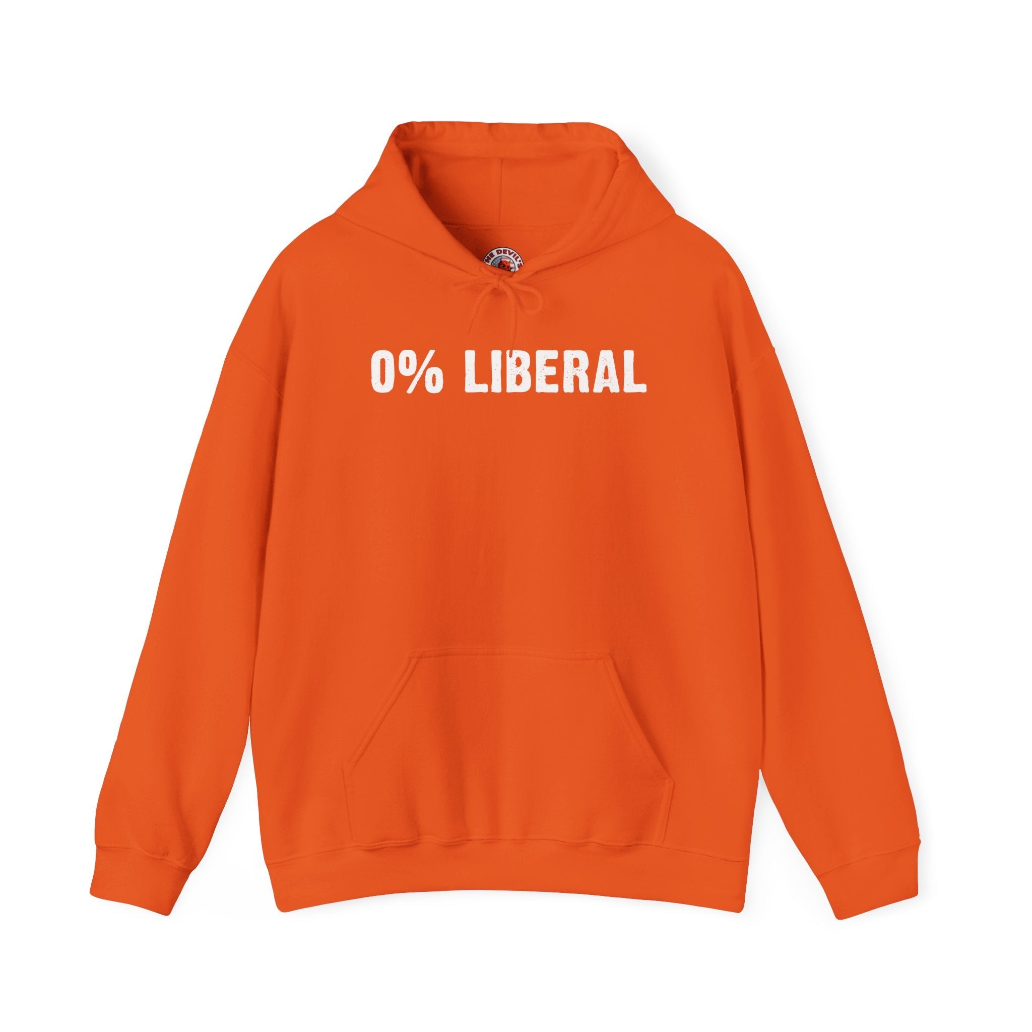 0% Liberal Hooded Sweatshirt