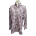 Tommy Hilfiger Mens Medium 100% Cotton Gingham Long Sleeve Button Down Shirt