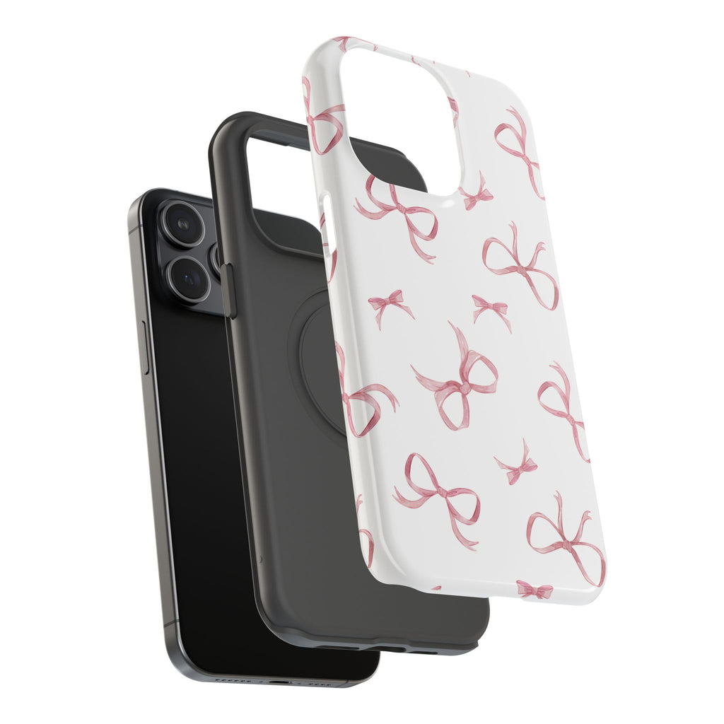 Customizable: Coquette Bow Stylish Impact-Resistant Phone Case