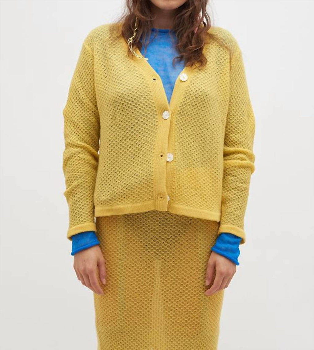 Tangled Stitch Cardigan