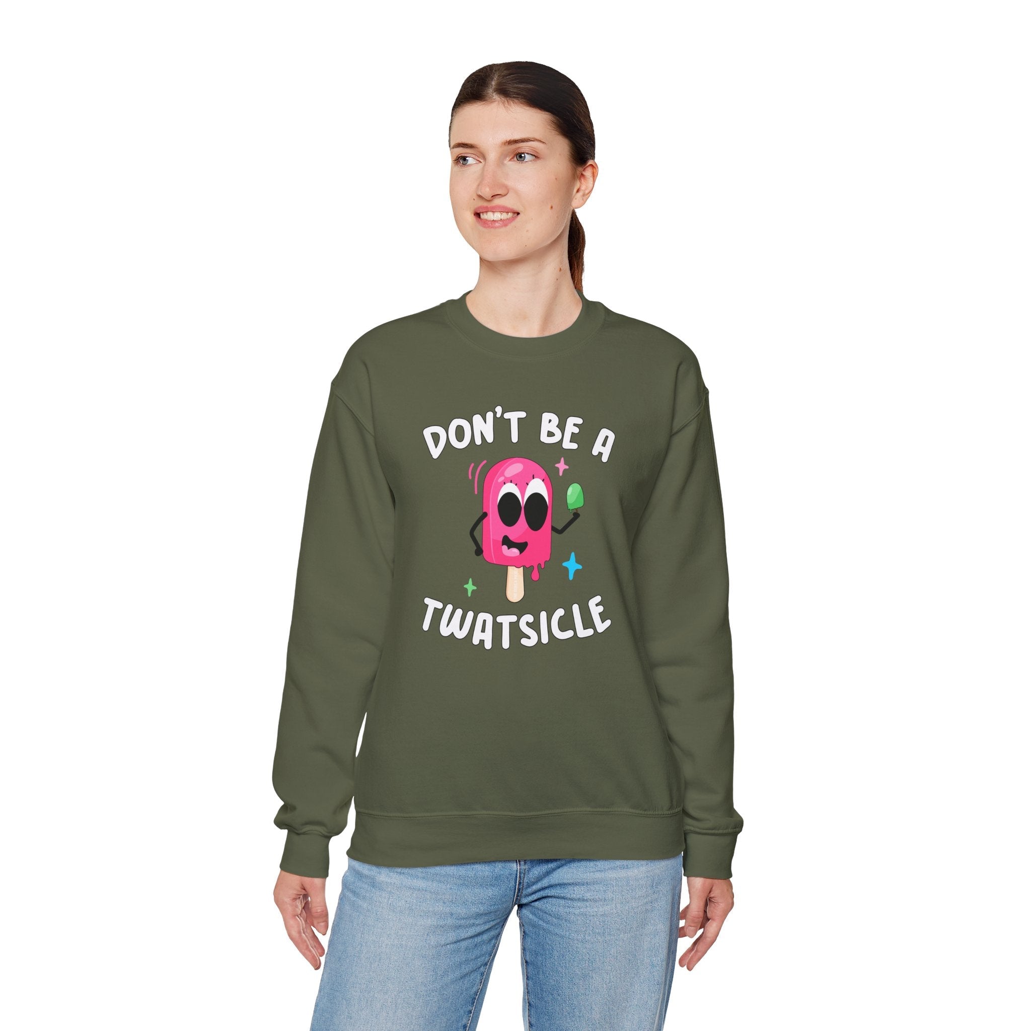 Don't Be A Twatsicle Crewneck Sweatshirt