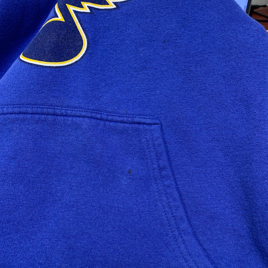 NHL St Louis Blues Hockey Kids Medium #50 Binnington Cotton Blend Hoodie
