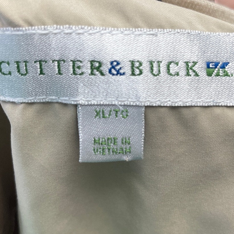 Cutter & Buck Mens XL Long Sleeve VNeck Lined Golf Sports Pullover Jacket