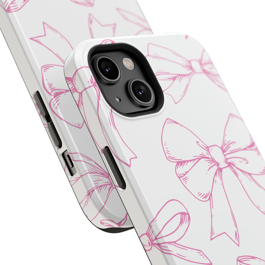 Customizable: Cute Bow Pattern Phone Case