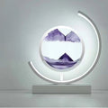 LED Flowing Sand Painting Lamp: Night Light for Home (Gift Option)