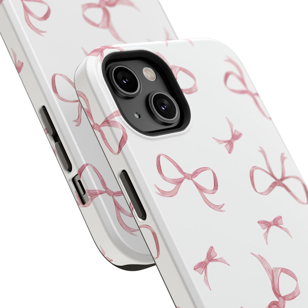 Customizable: Coquette Bow Stylish Impact-Resistant Phone Case