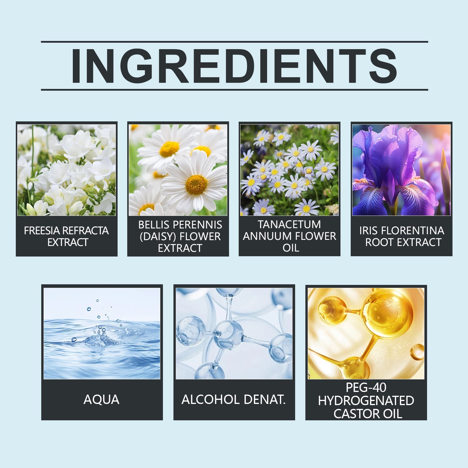 Roxelis Freesia Daisies Romantic Body Fragrance Light Fragrance Perfume Long Lasting Fresh Fragrance Fragrance Body Stay Fragrance Body Spray