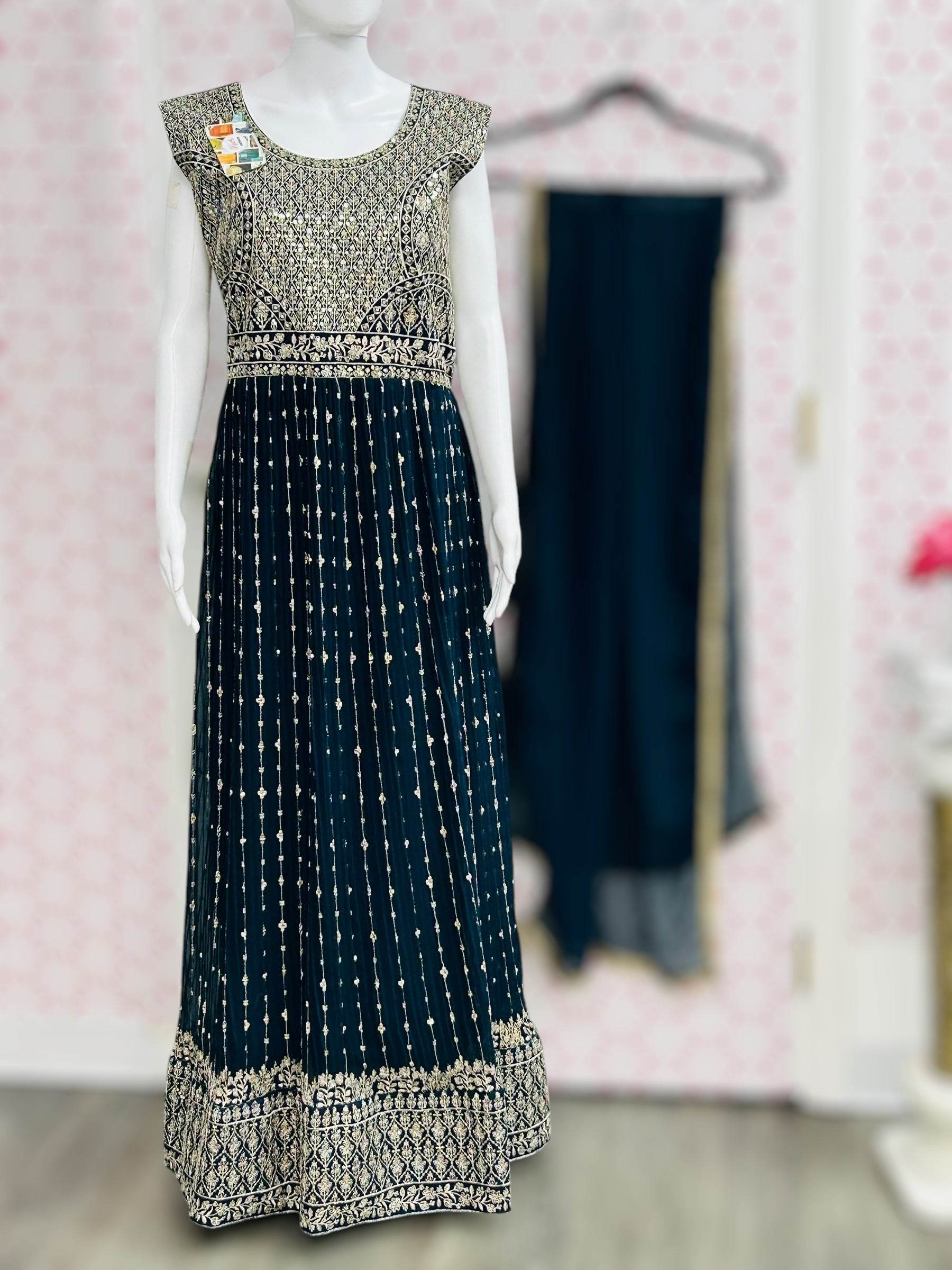 Party wear long gown | chiffon long dress