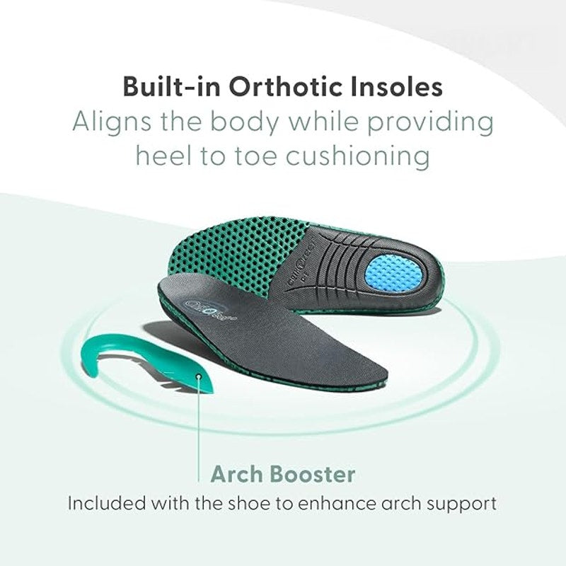 New Orthofeet Womens Size 9 Gray Lace Up Orthopedic Nira Slip-On Sneaker Shoes