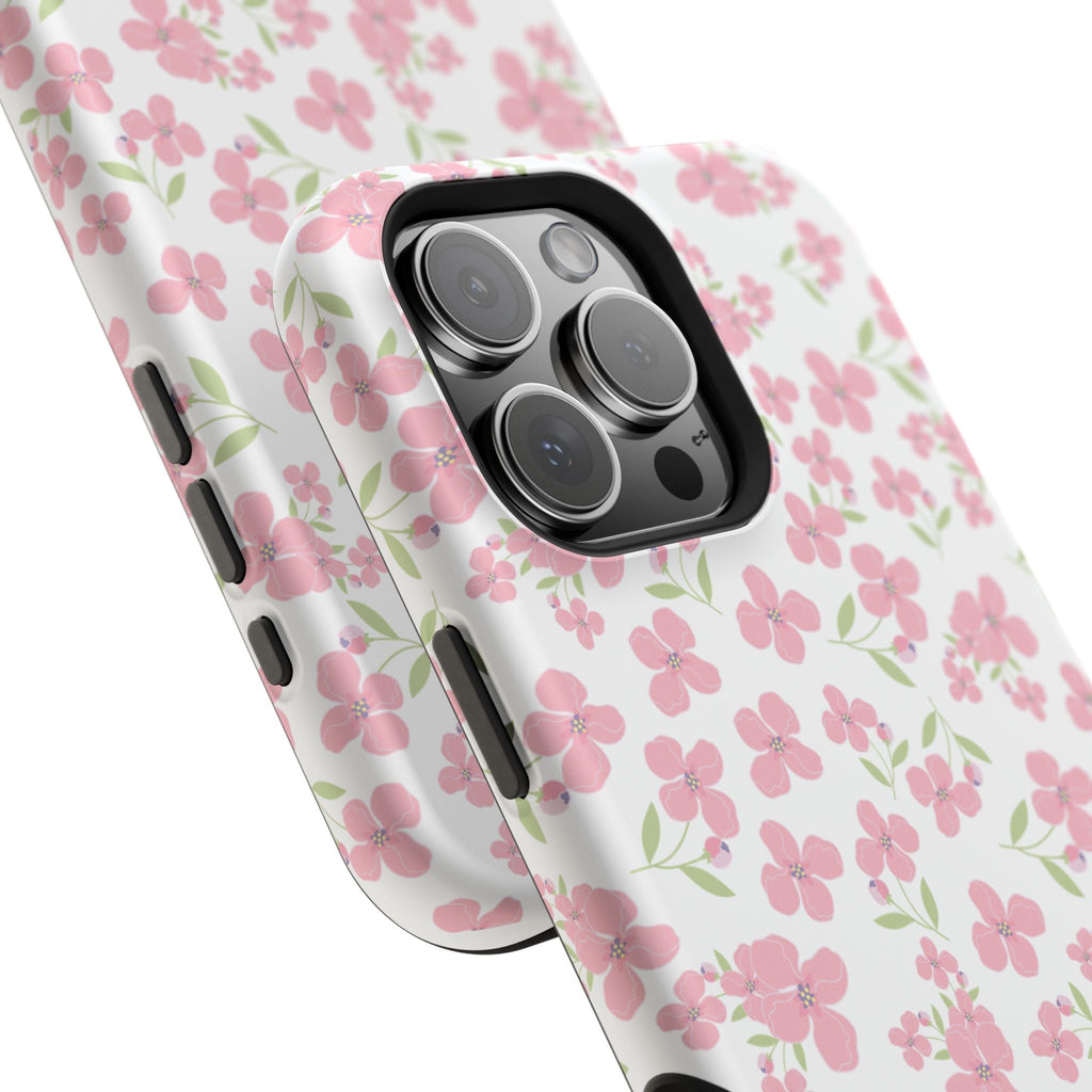 Customizable: Floral Impact-Resistant Phone Case