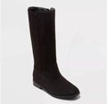 Cat & Jack Mylah Black Tall Kids Boots New Black Boots