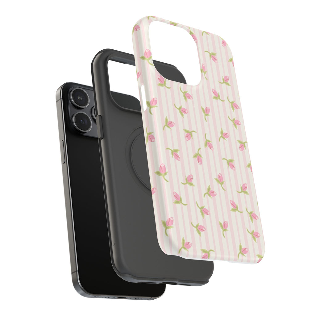 Customizable: Floral Impact-Resistant Phone Case