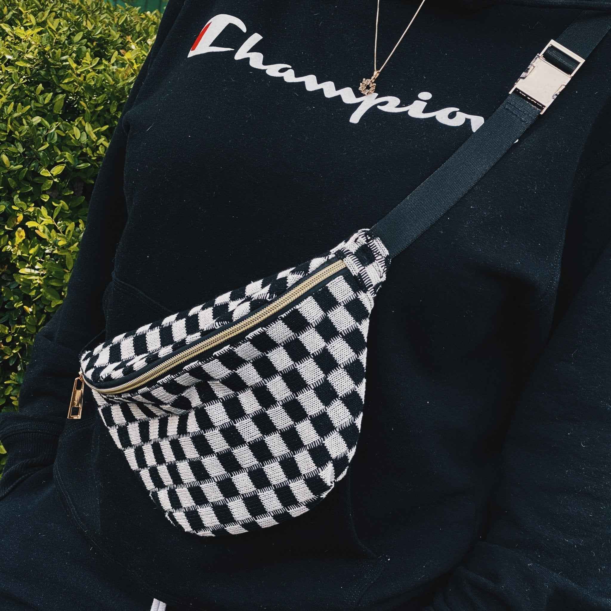 Effortless Style with the Check Yourself Crossbody Sling Bag - Your Ultimate Travel and Everyday Companion