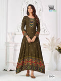 Rayon long Kurti