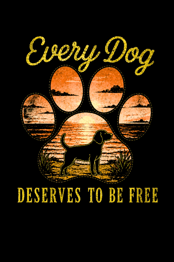 Free Western Paw Pigment Dyed Uni T (All Profit Donated)