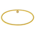 Women's Classic 2mm Filled Beaded Bracelet