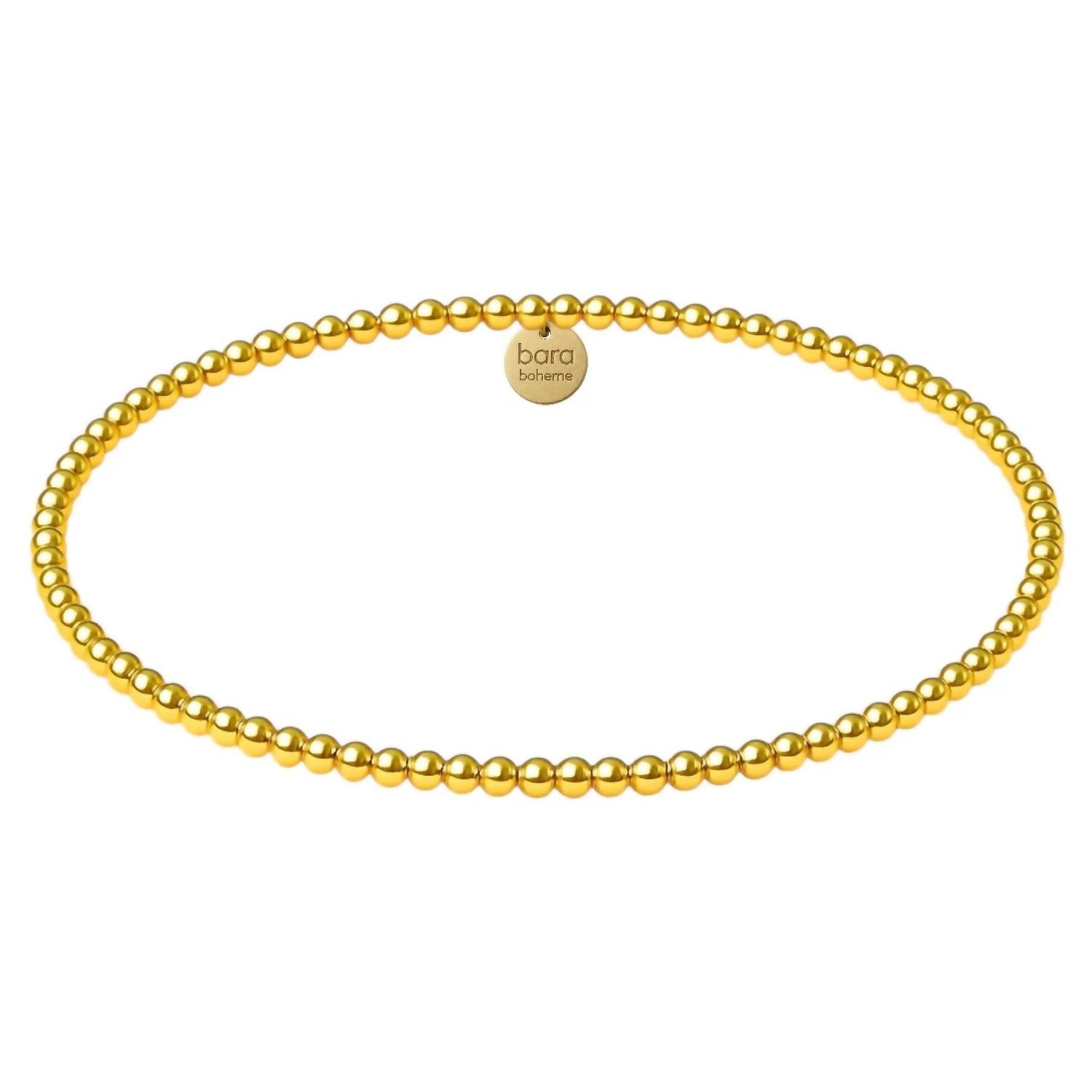 Women's Classic 2mm Filled Beaded Bracelet