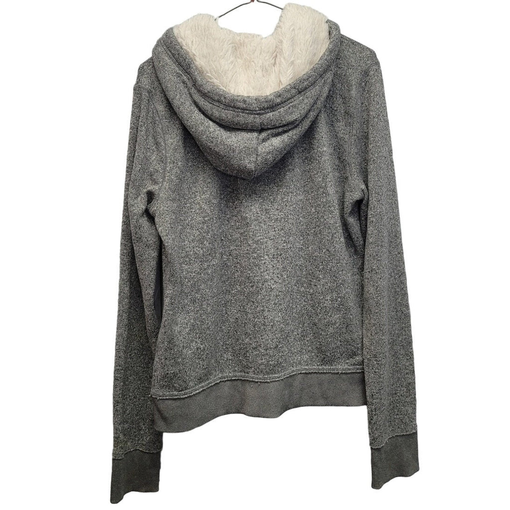 Aeropostale Womens Large 100% Polyester Long Sleeve Full Zip Hooded Jacket