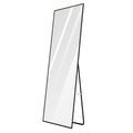 Full Length Mirror 67x25.6in Aluminum Alloy Wall Mirror Free Standing Floor Mirror Hanging Leaning Against Wall for Dressing Bedroom Living Room