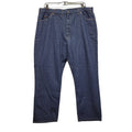 Mutual Weave Mens 42X30 PolyCotton Straight Leg Denim Blue Jeans w Pockets