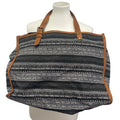 Mossimo Supply Co Geometric Stripe Double Handle Tote Bag w Inner Pocket